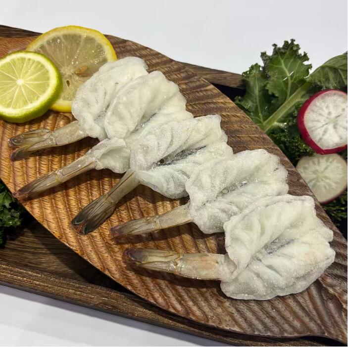 Замороженные сырые креветки ваннамей «Бабочка» (PDTO). - Yung Yong